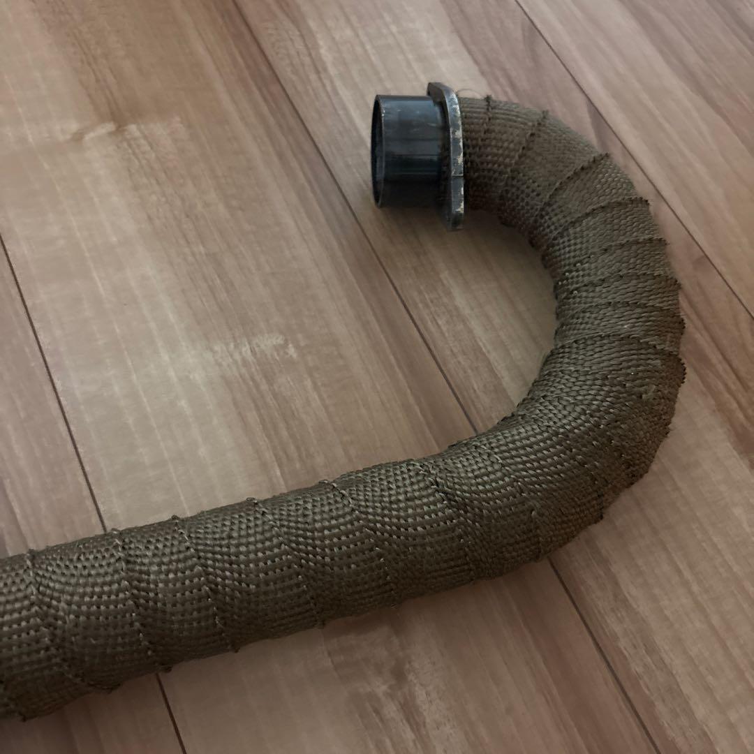 SR400 アップマフラー　フルエキ　ワンオフ ヤスリン