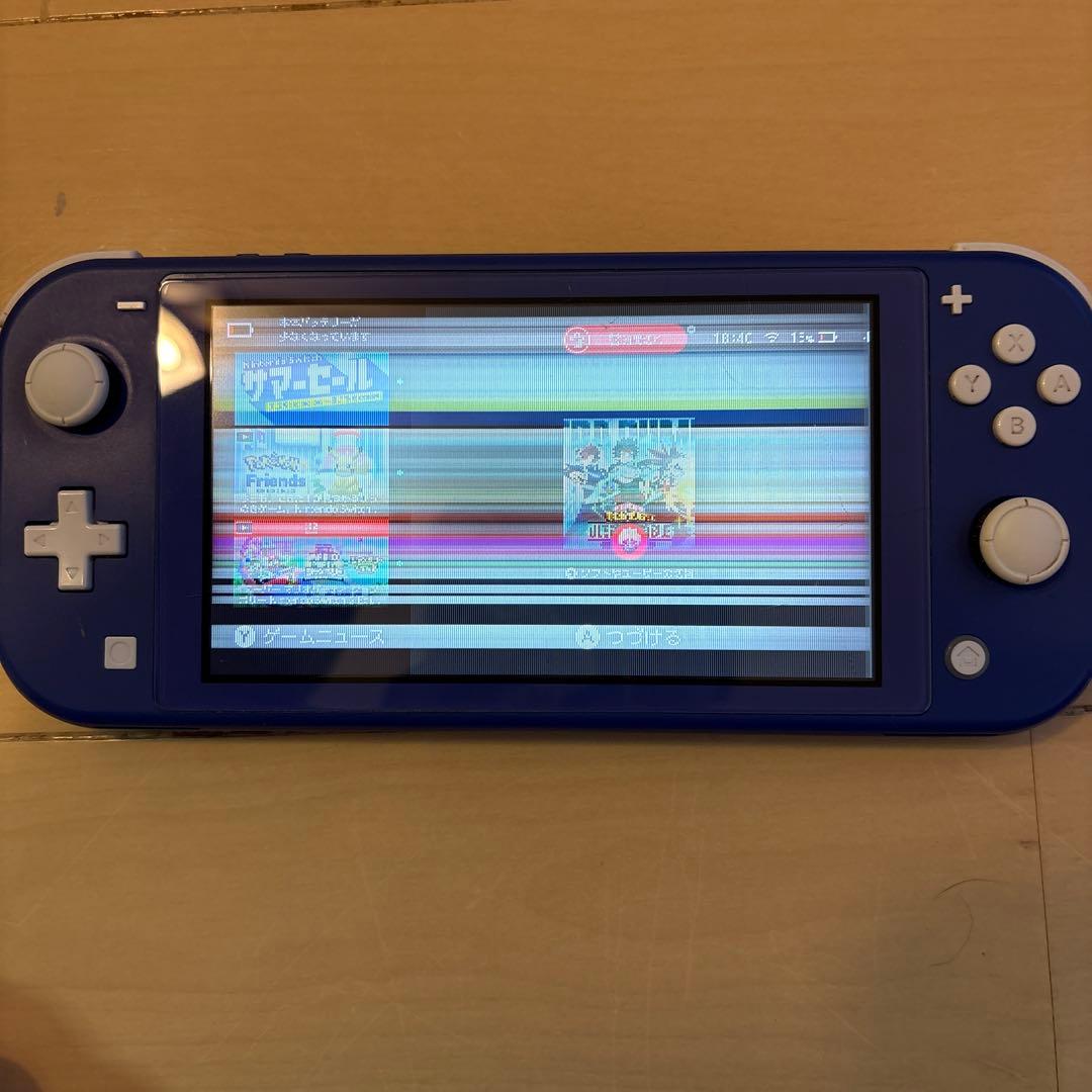 Nintendo Switch Lite ブルー　ジャンク