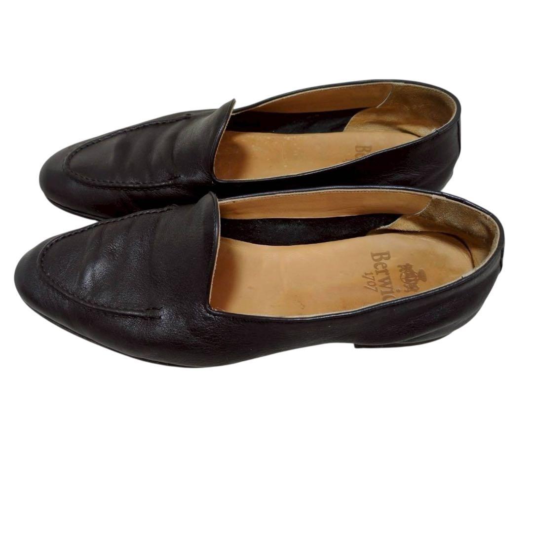 靴 2000s berwick leather Loafer