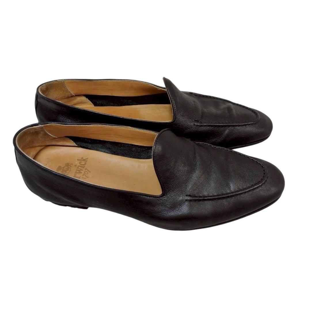 靴 2000s berwick leather Loafer