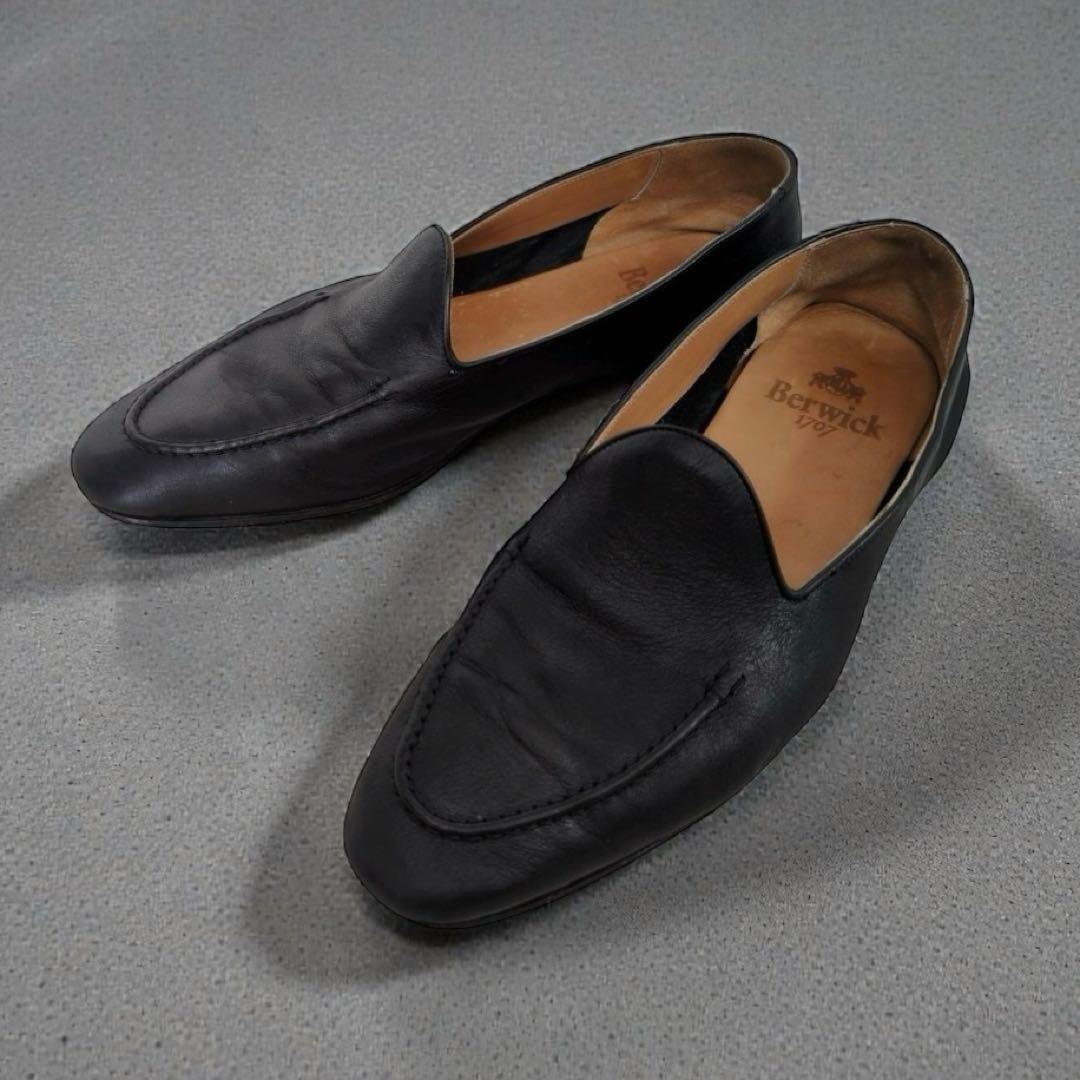 靴 2000s berwick leather Loafer