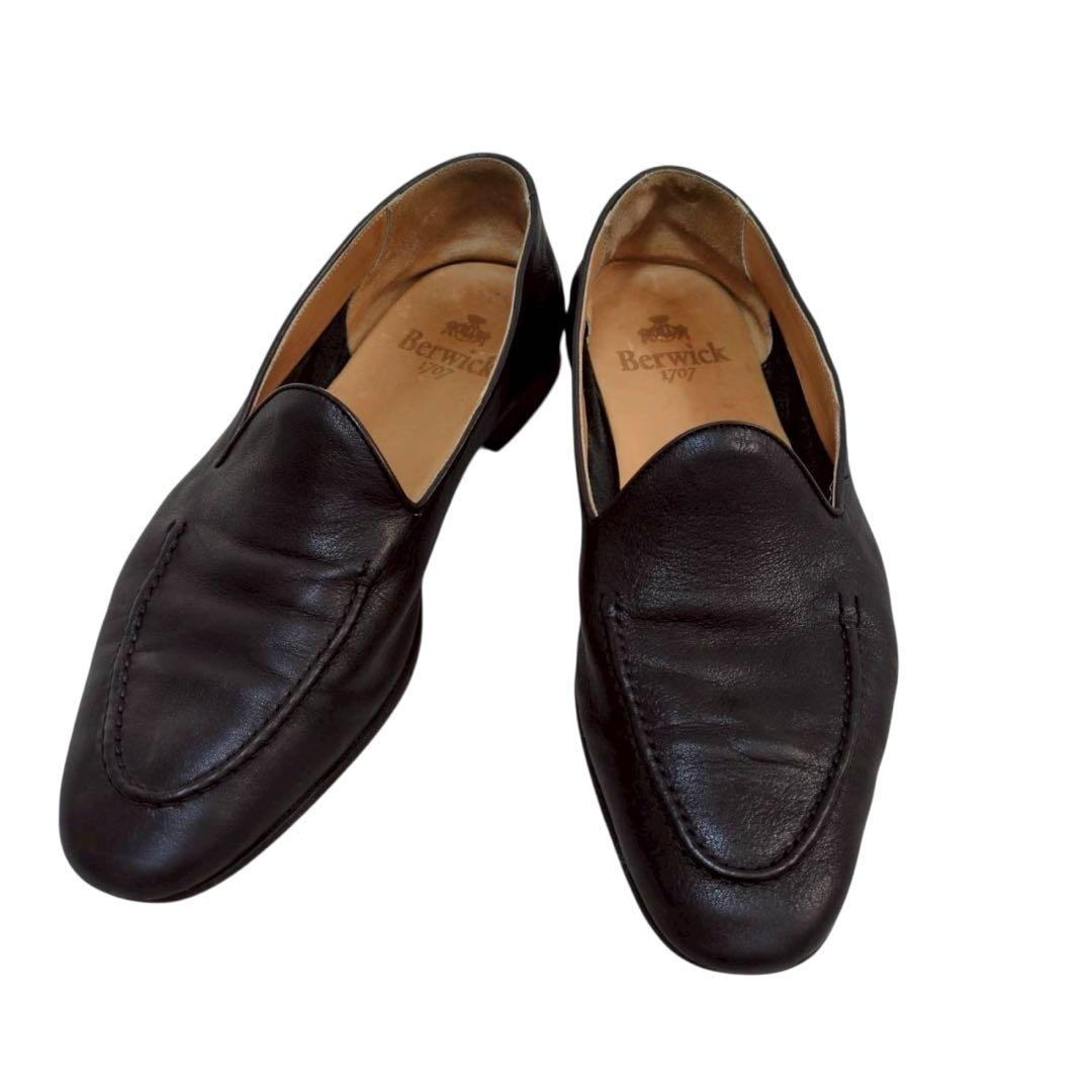 靴 2000s berwick leather Loafer