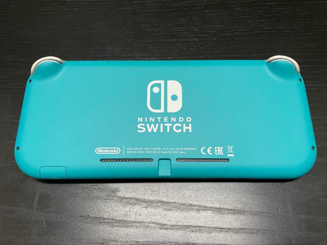 Nintendo Switch Lite ターコイズ　カバー&ケース付き