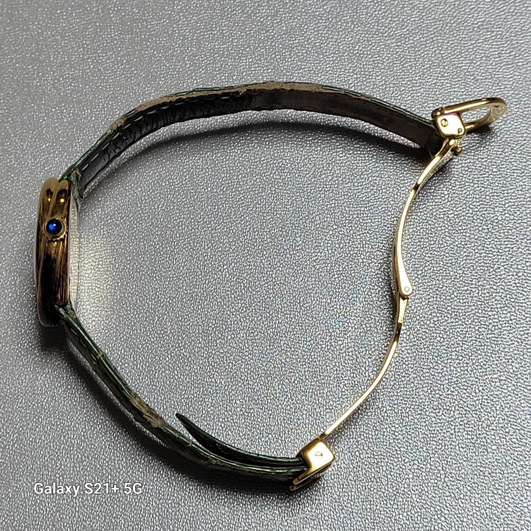 中古 カルティエ マスト トリニティ ヴェルメイユ SV925 クォーツ