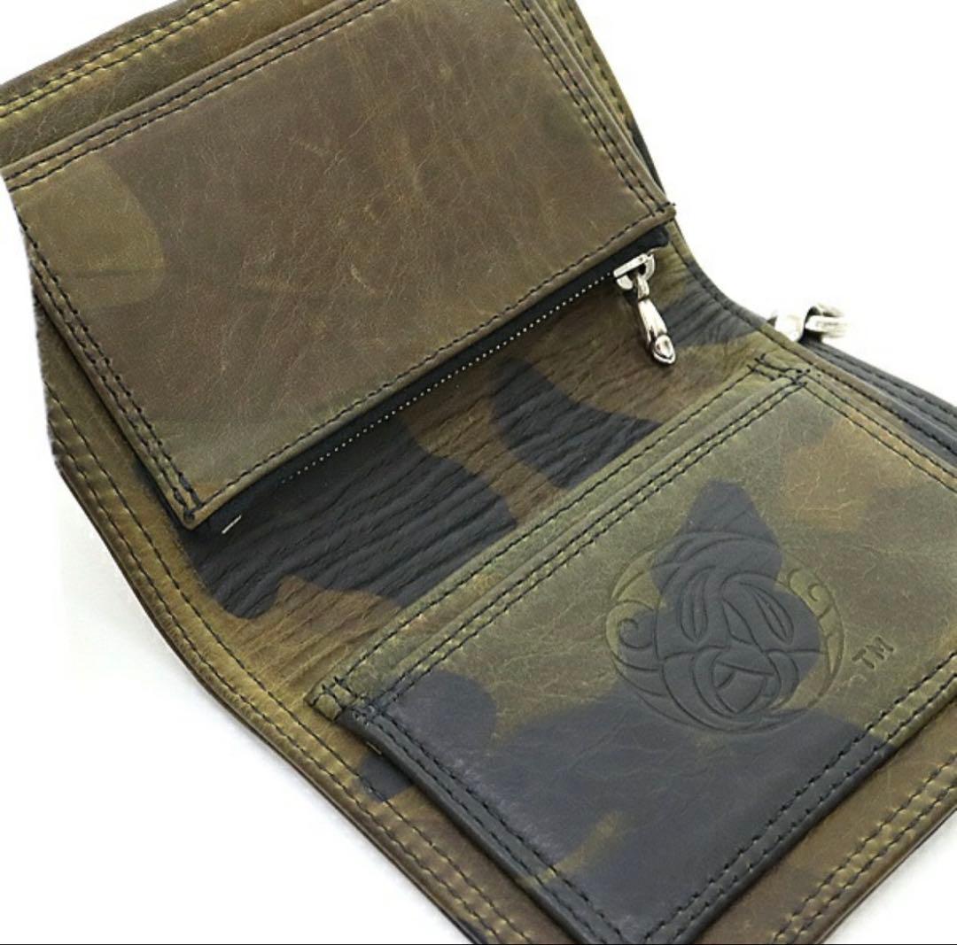 【希少】LONE ONES ロンワンズ ウォレット カモ