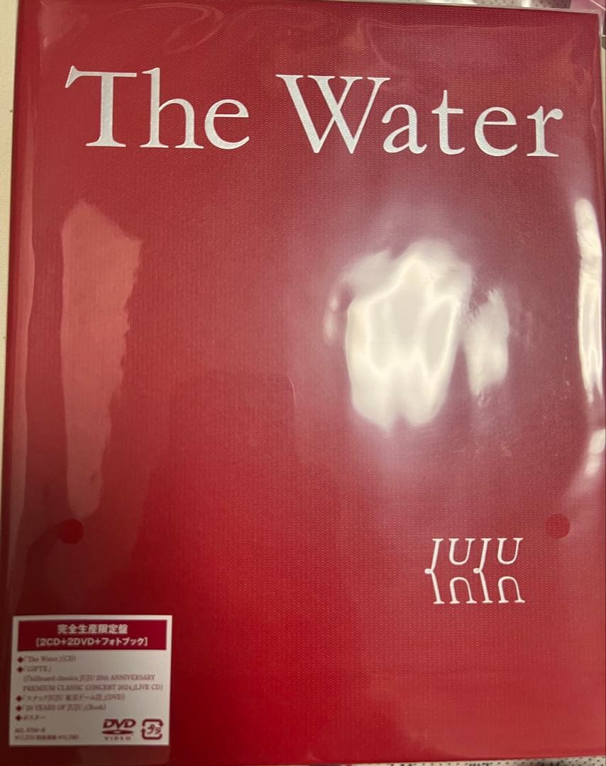JUJU The Water 完全生産限定盤 2CD+2DVD+フォトブック
