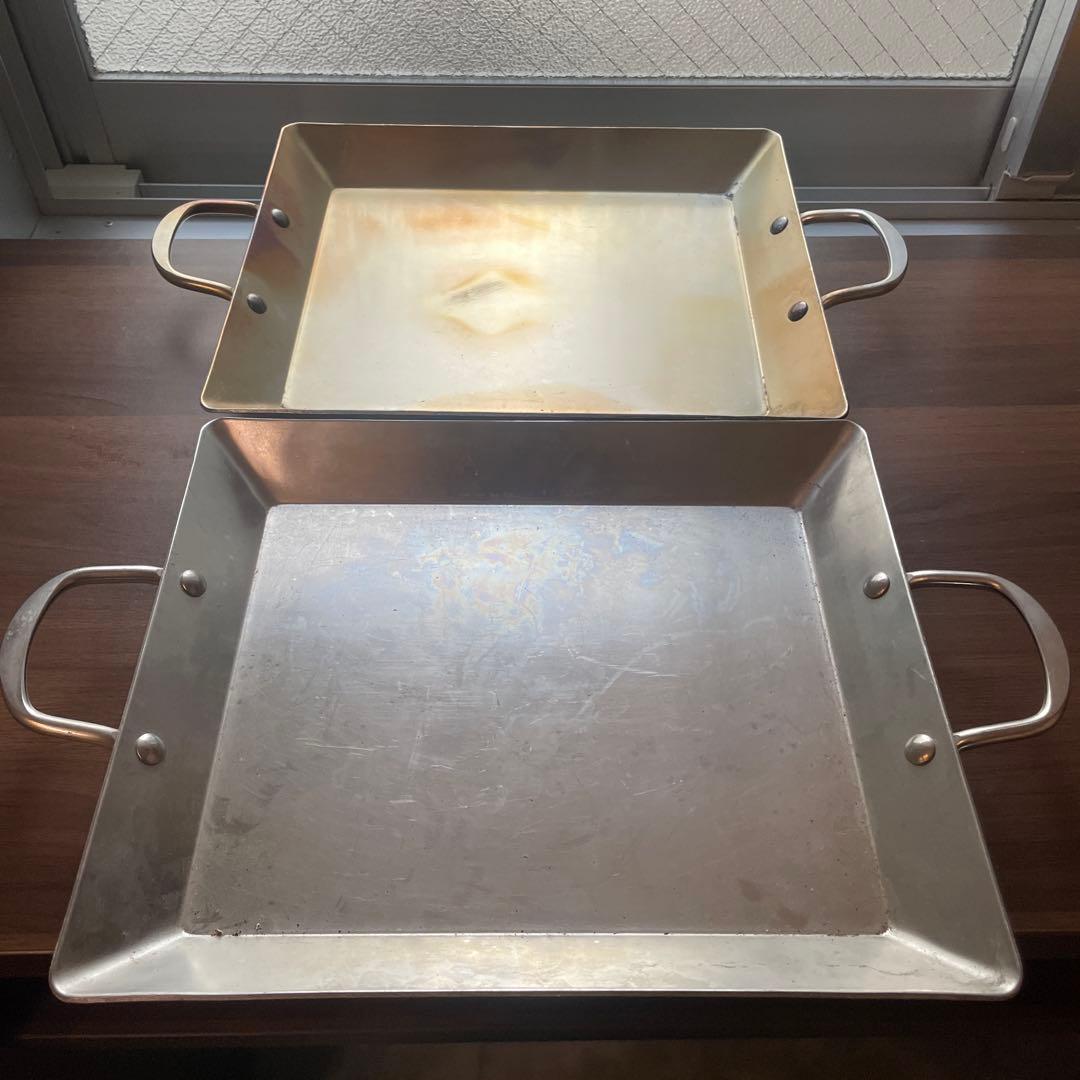 ステンレス製鉄板 2枚セット