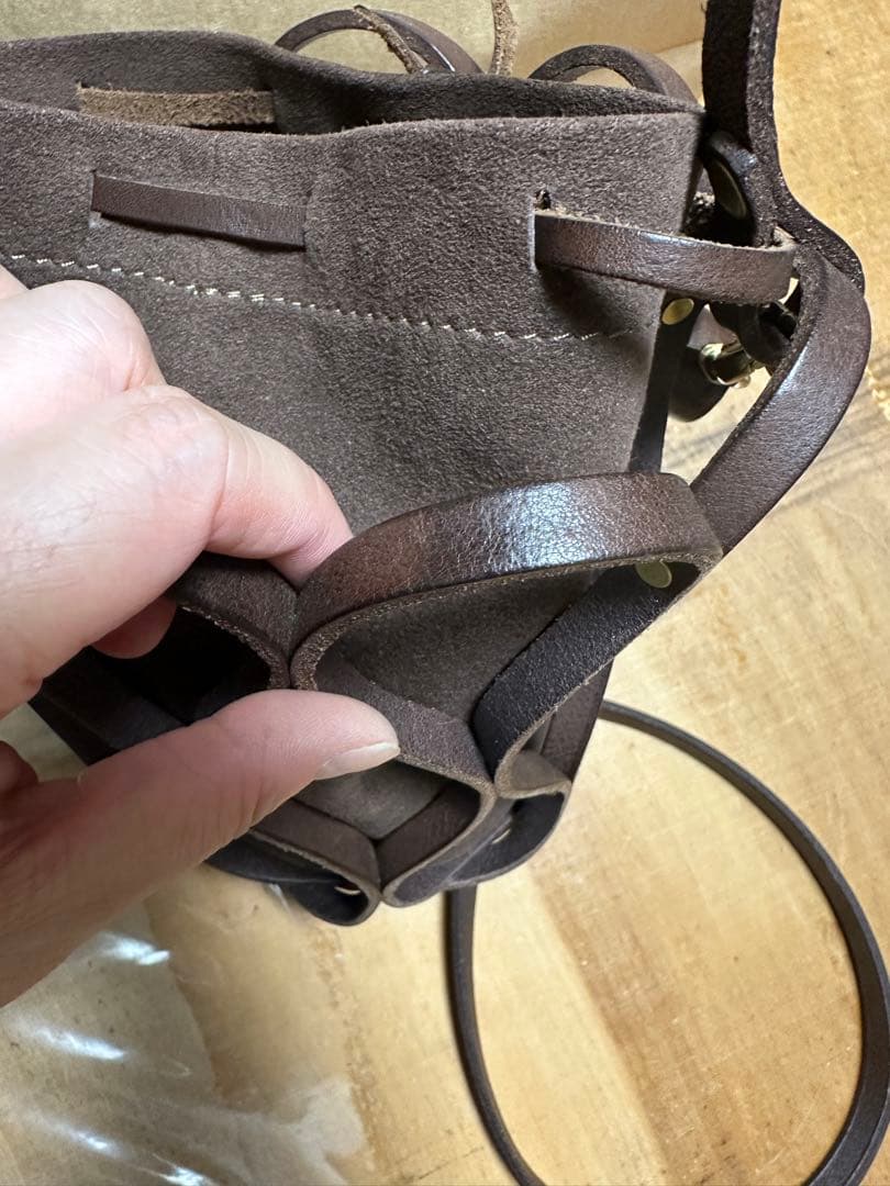 Organ ハニカム巾着バッグ