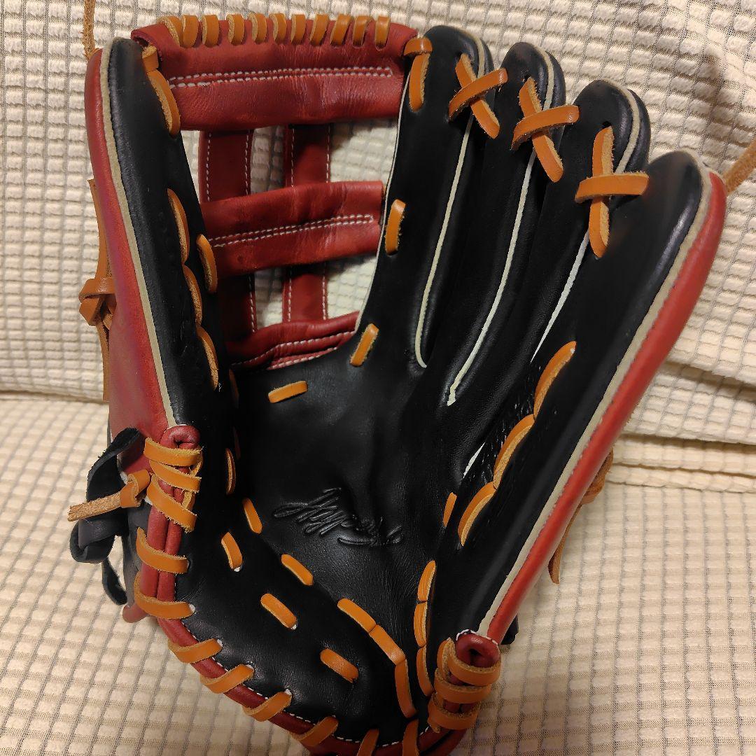 Rawlings 硬式野球グローブ 黒/赤