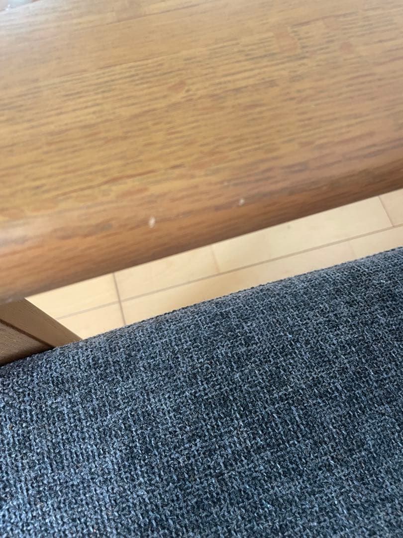 カリモク限定商品ブランドchitano チターノ3人掛けソファ ダークグレー