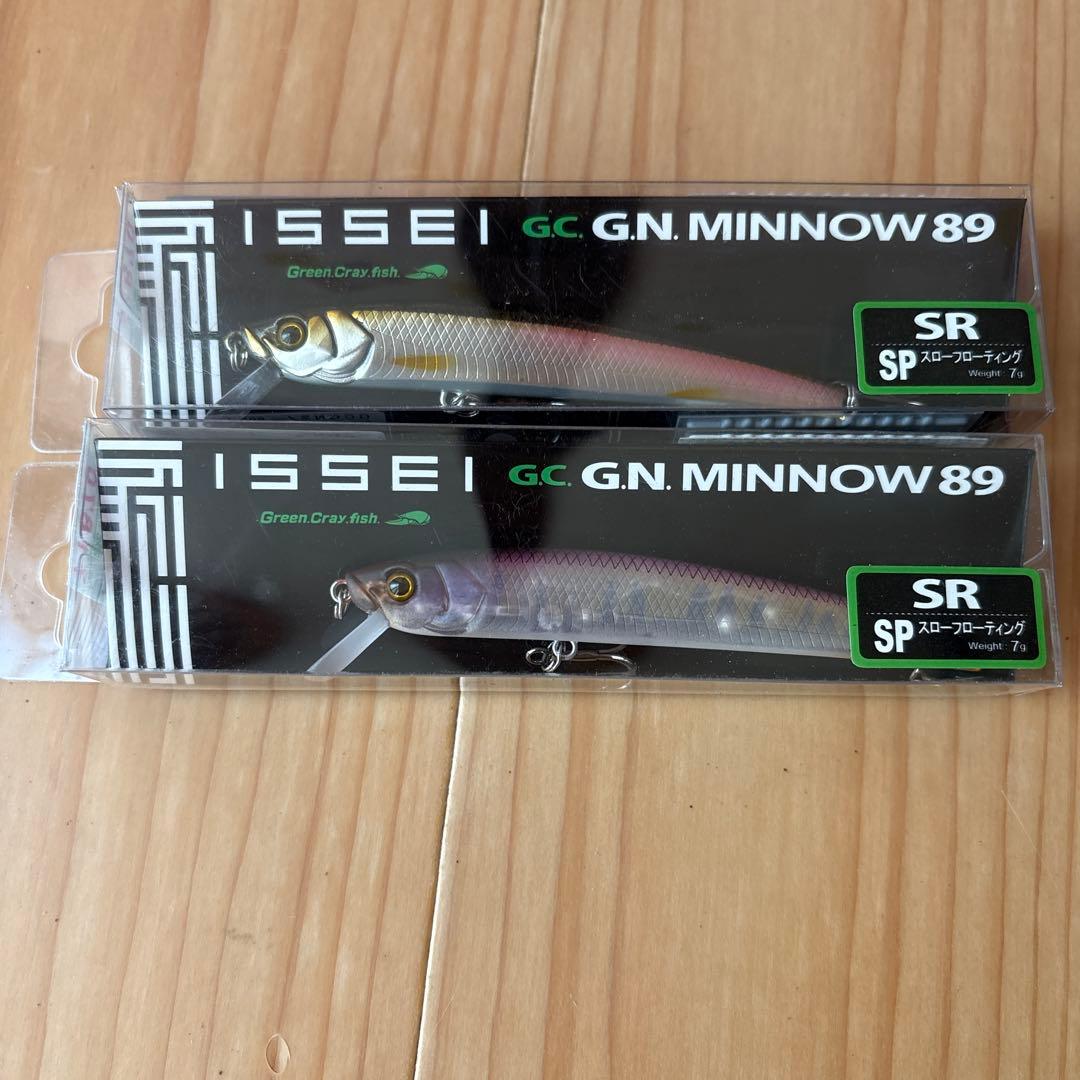 イッセイGCGNミノー GNミノー 89SR-SP 6個セット新品未使用