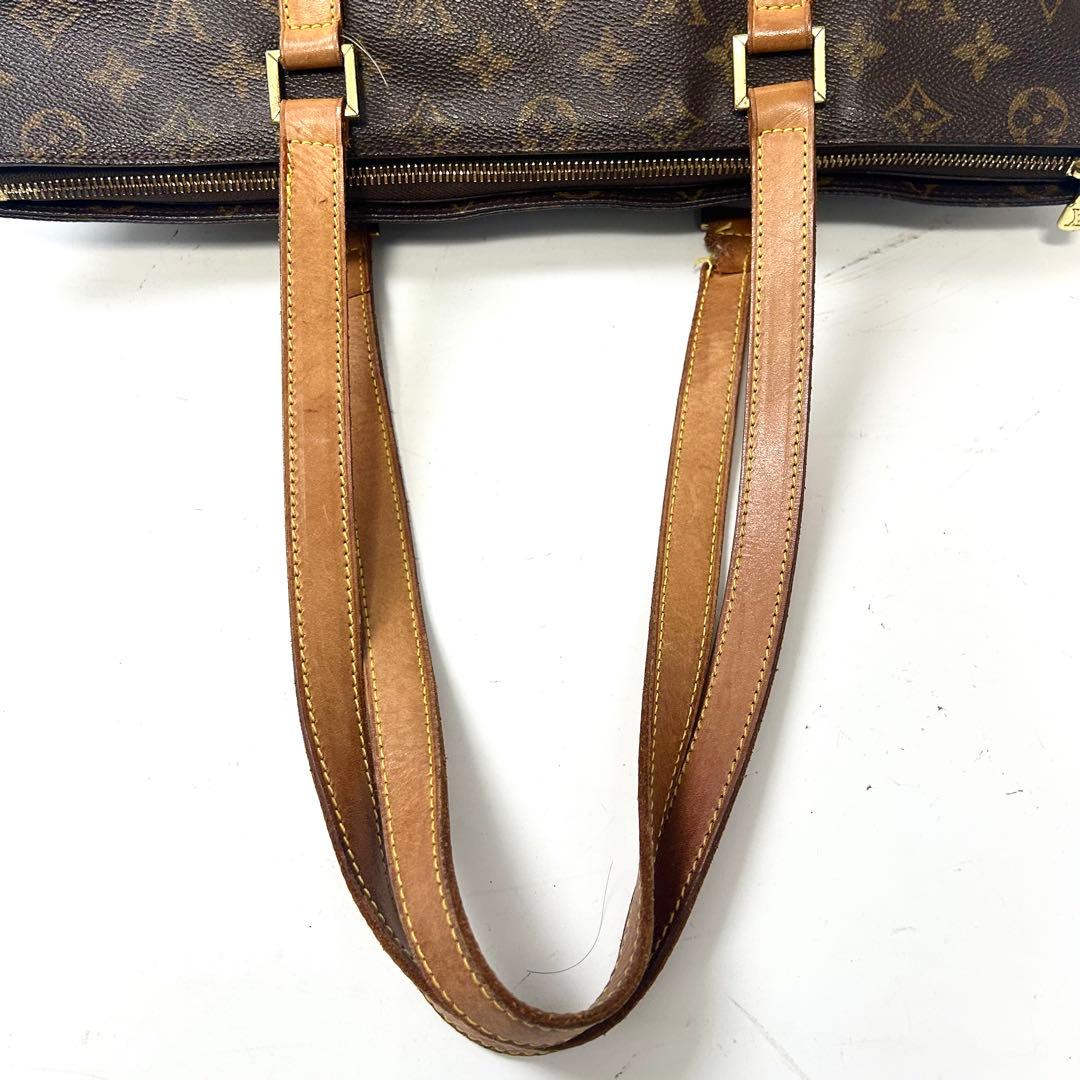 ルイヴィトン　モノグラム　トートバッグ　穴あき有　リペア　ジャンク