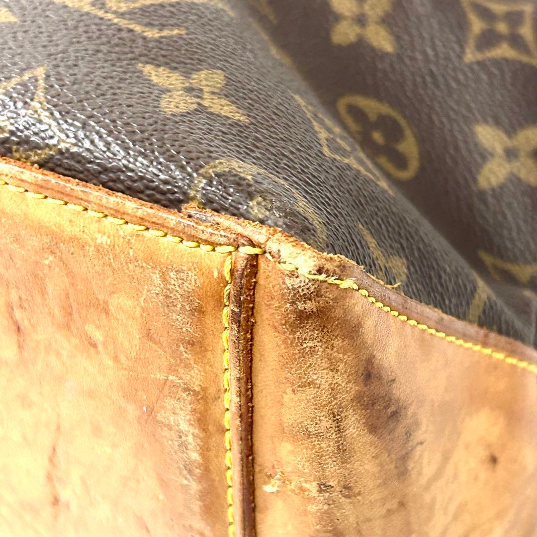 ルイヴィトン　モノグラム　トートバッグ　穴あき有　リペア　ジャンク