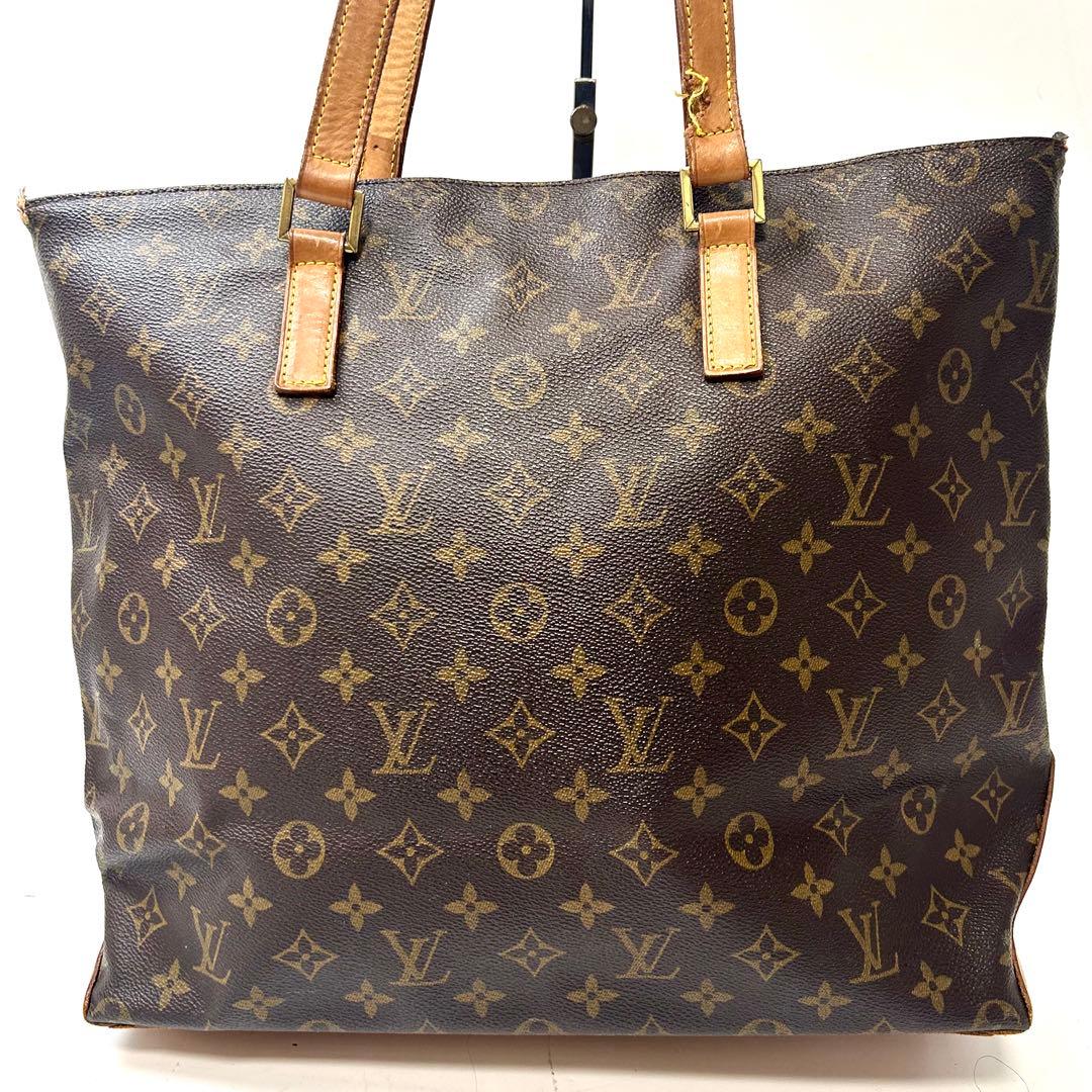 ルイヴィトン　モノグラム　トートバッグ　穴あき有　リペア　ジャンク