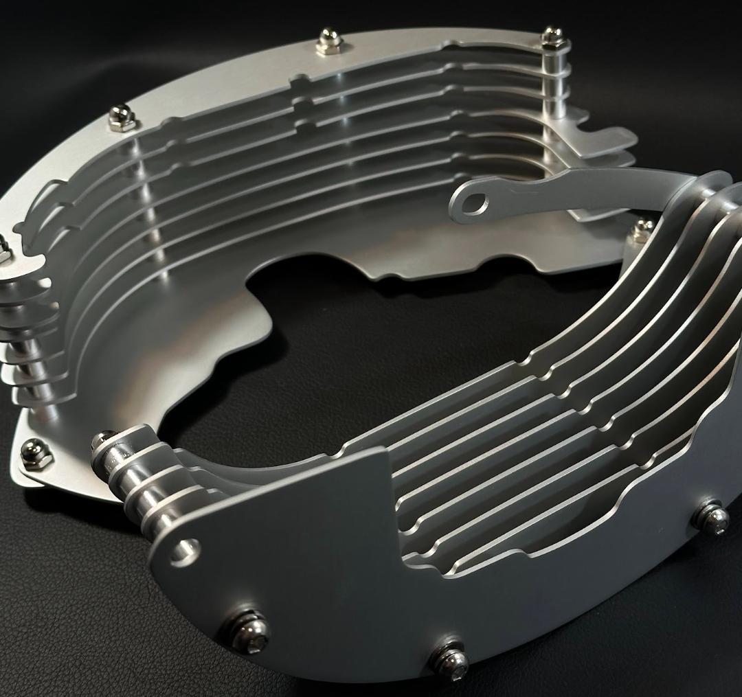 SR400 SR500 ビッグフィンキット 冷却フィン ビッグシリン m296