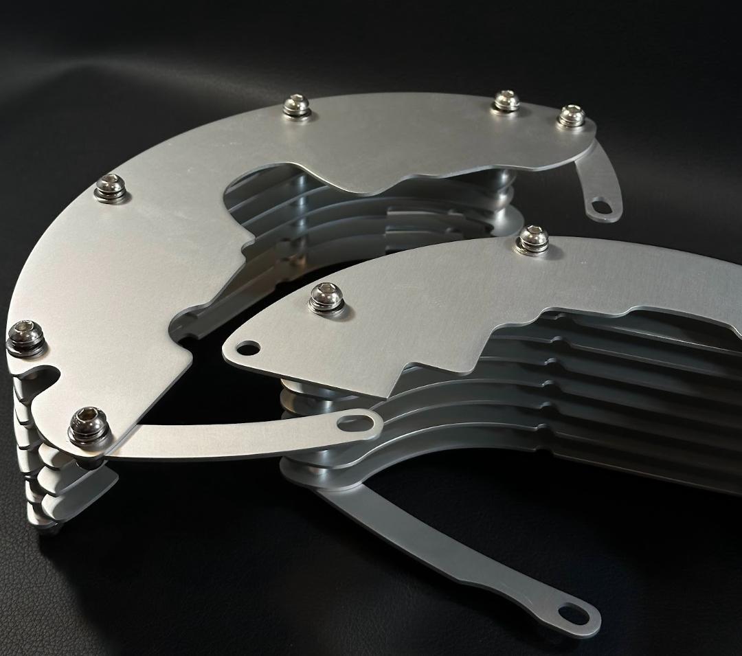 SR400 SR500 ビッグフィンキット 冷却フィン ビッグシリン m296