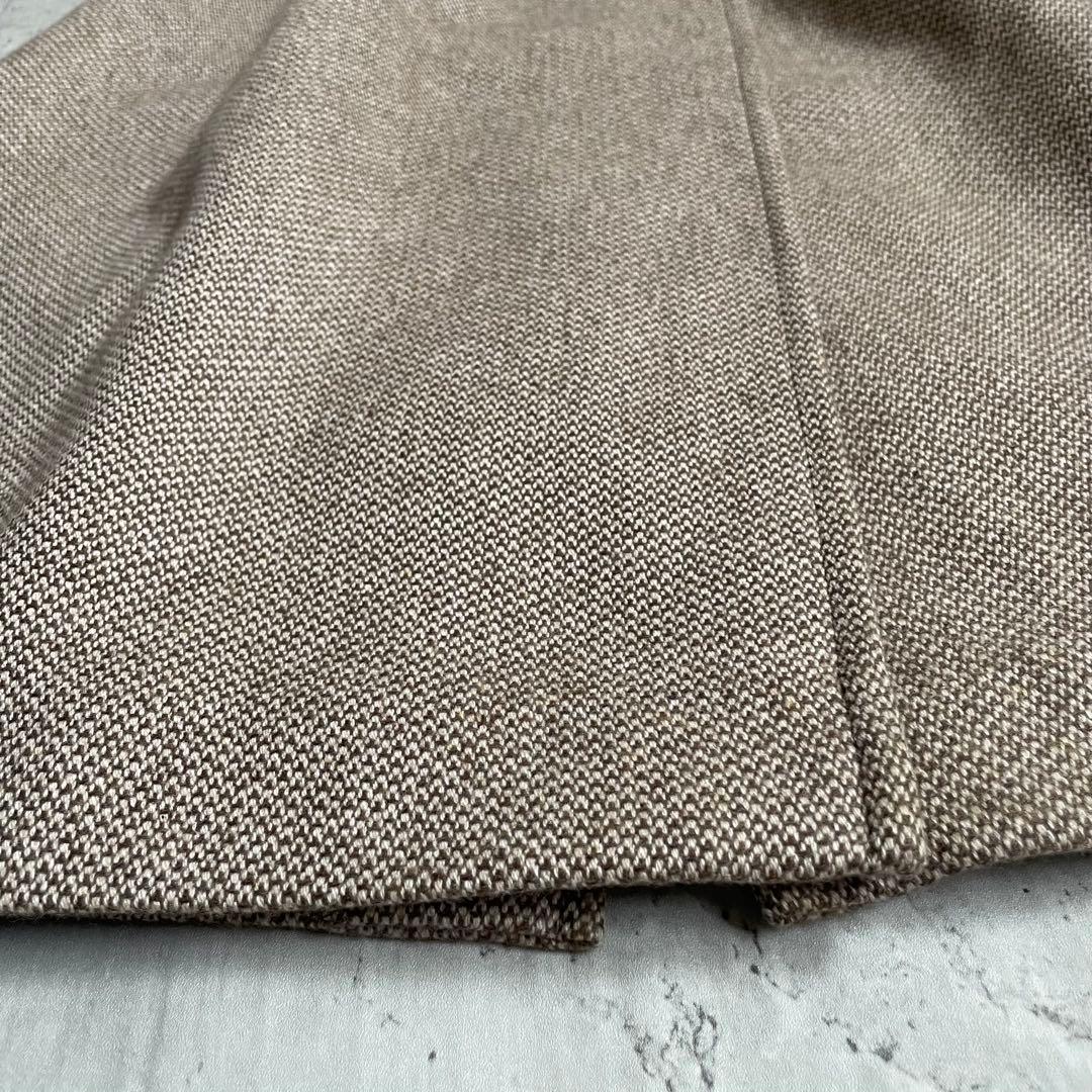 ロングコート　カシミヤ100% フォックスファー　ベルト付き　モード　カジュアル