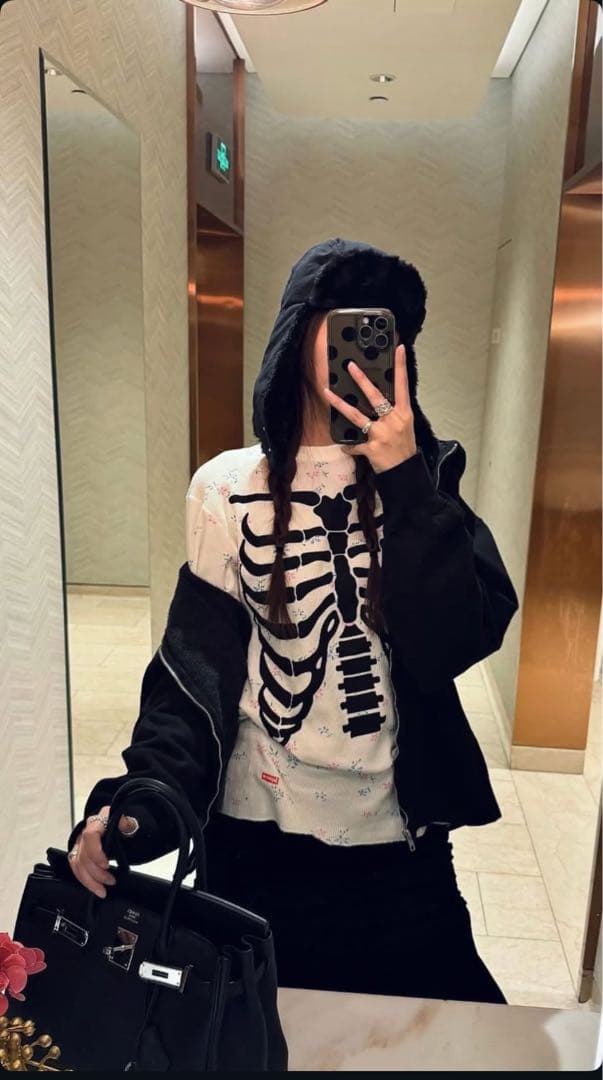 y*o様 Supreme®/Hanes® Bones Thermal Crew