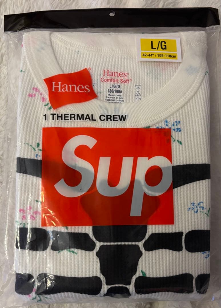 y*o様 Supreme®/Hanes® Bones Thermal Crew