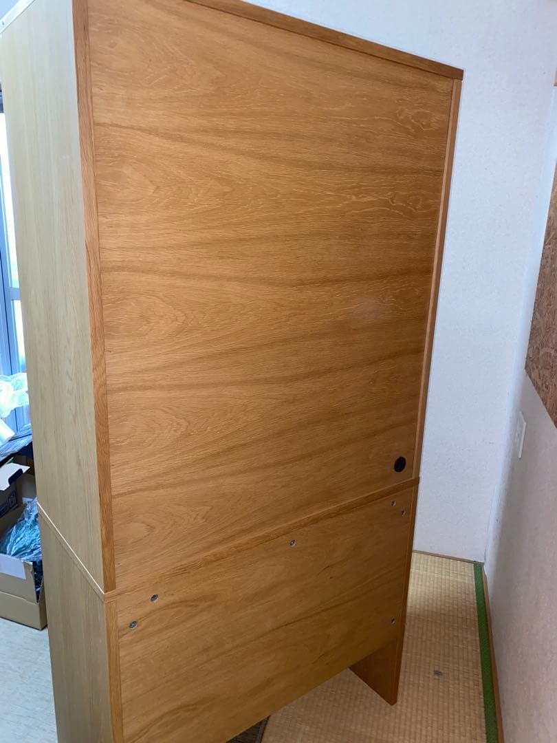 無印良品 スタッキングキャビネット・デスクユニット・オーク材