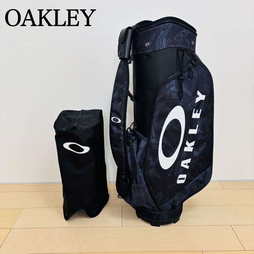【希少美品】OAKLEY ゴルフバッグ・キャディバッグ送料込み