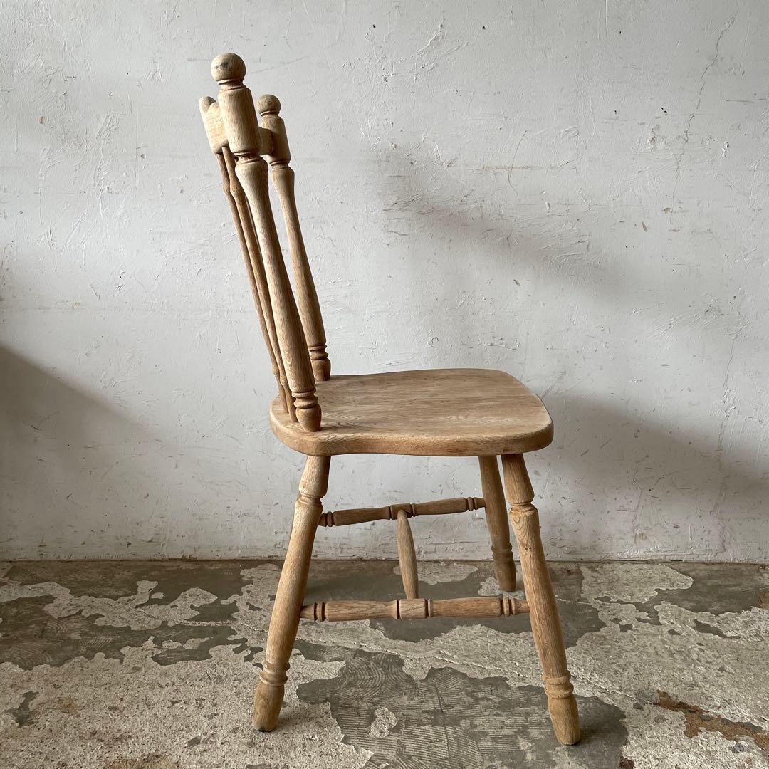 ビンテージ ダイニングチェア　カフェチェア 剥離 no4