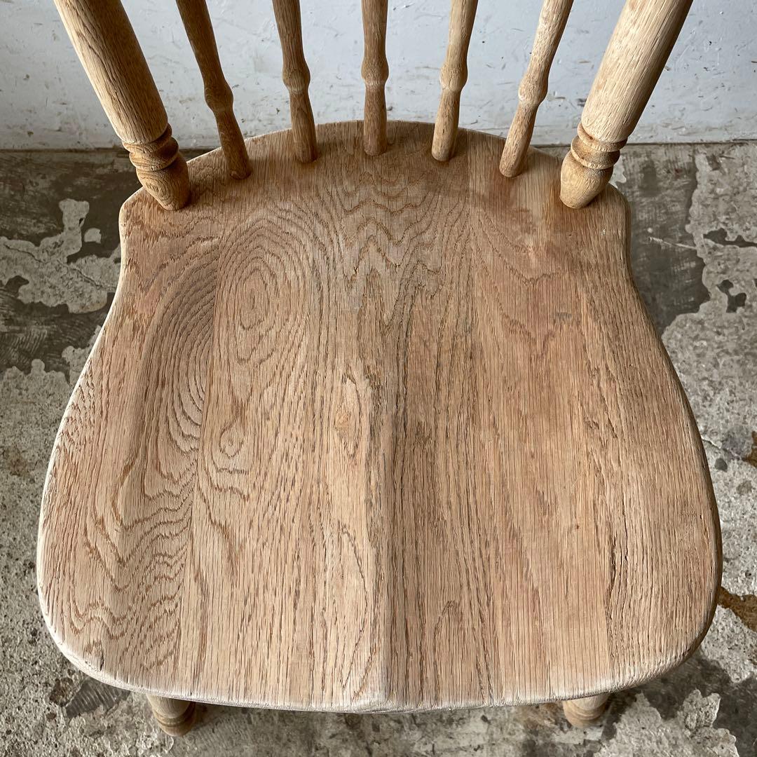 ビンテージ ダイニングチェア　カフェチェア 剥離 no4