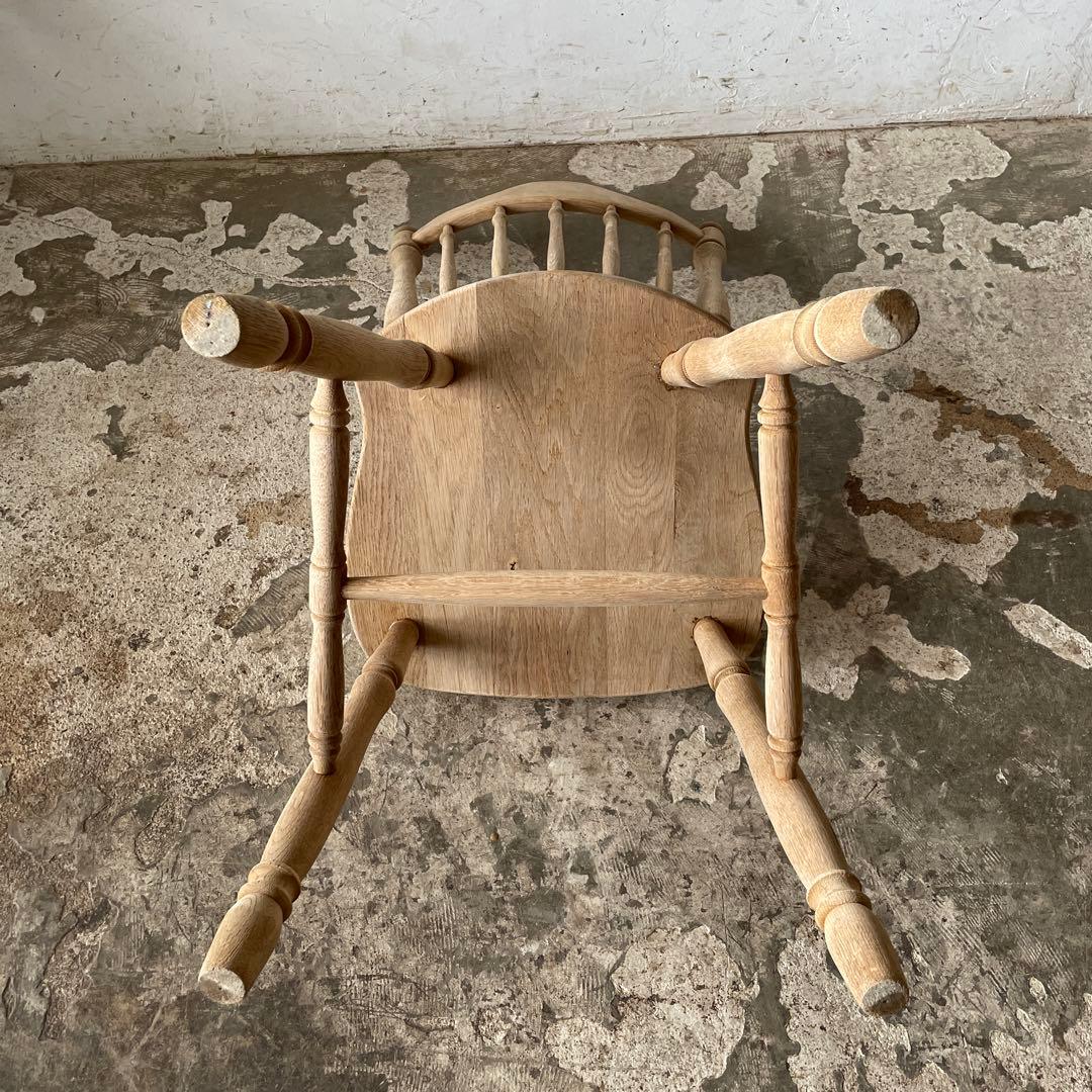 ビンテージ ダイニングチェア　カフェチェア 剥離 no4