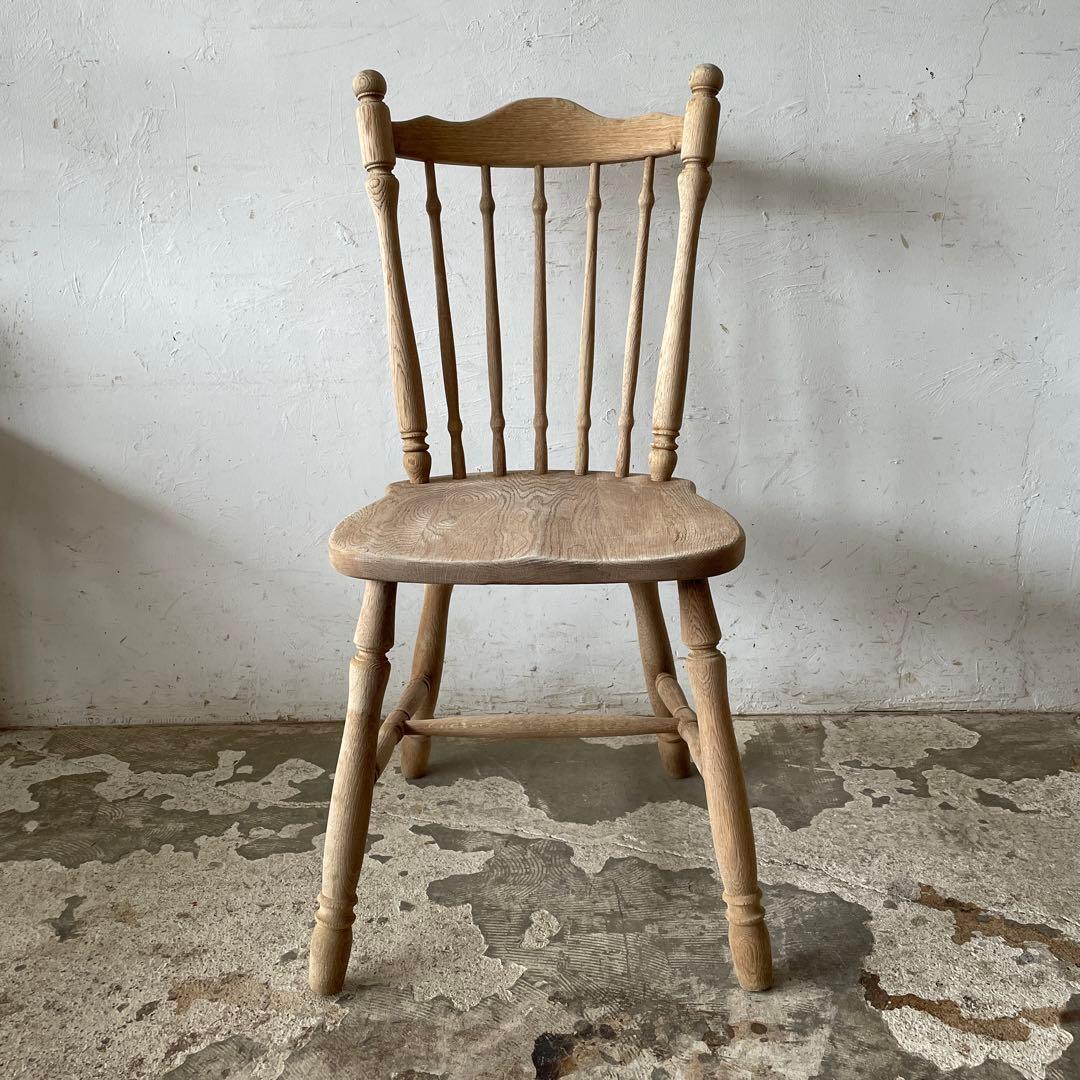 ビンテージ ダイニングチェア　カフェチェア 剥離 no4