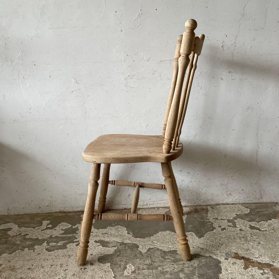 ビンテージ ダイニングチェア　カフェチェア 剥離 no4