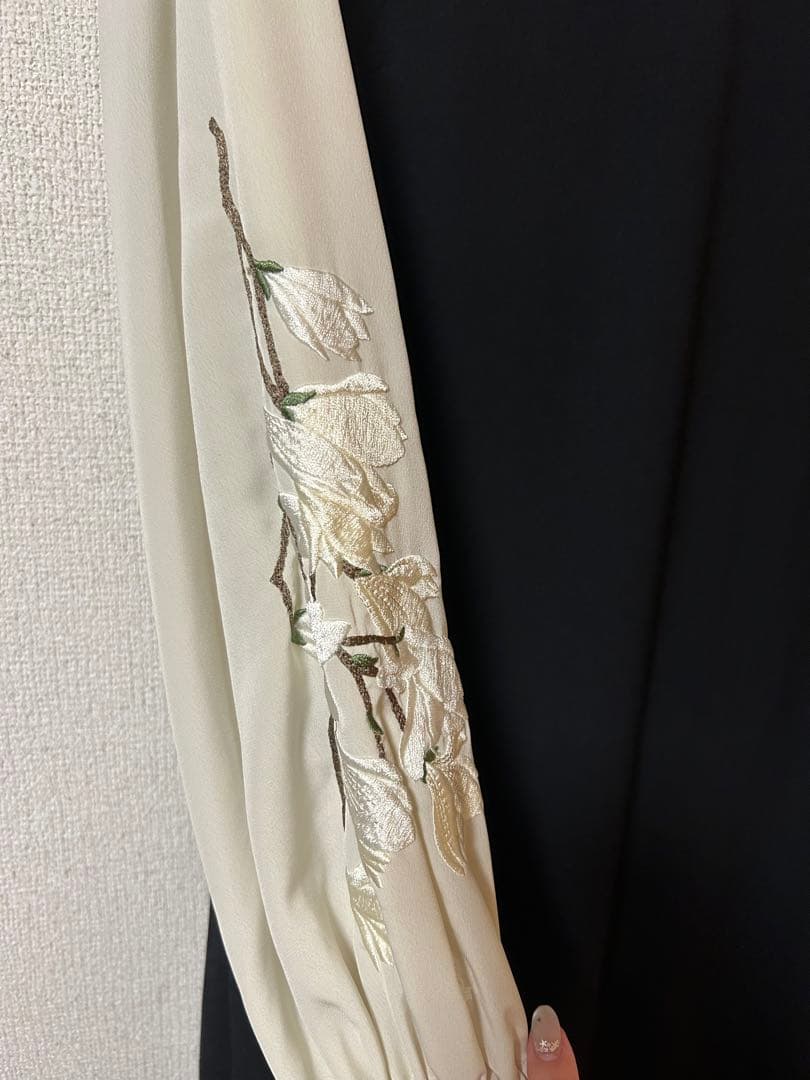 iCONOLOGY イコノロジー 花を着るワンピース#02 白木蓮