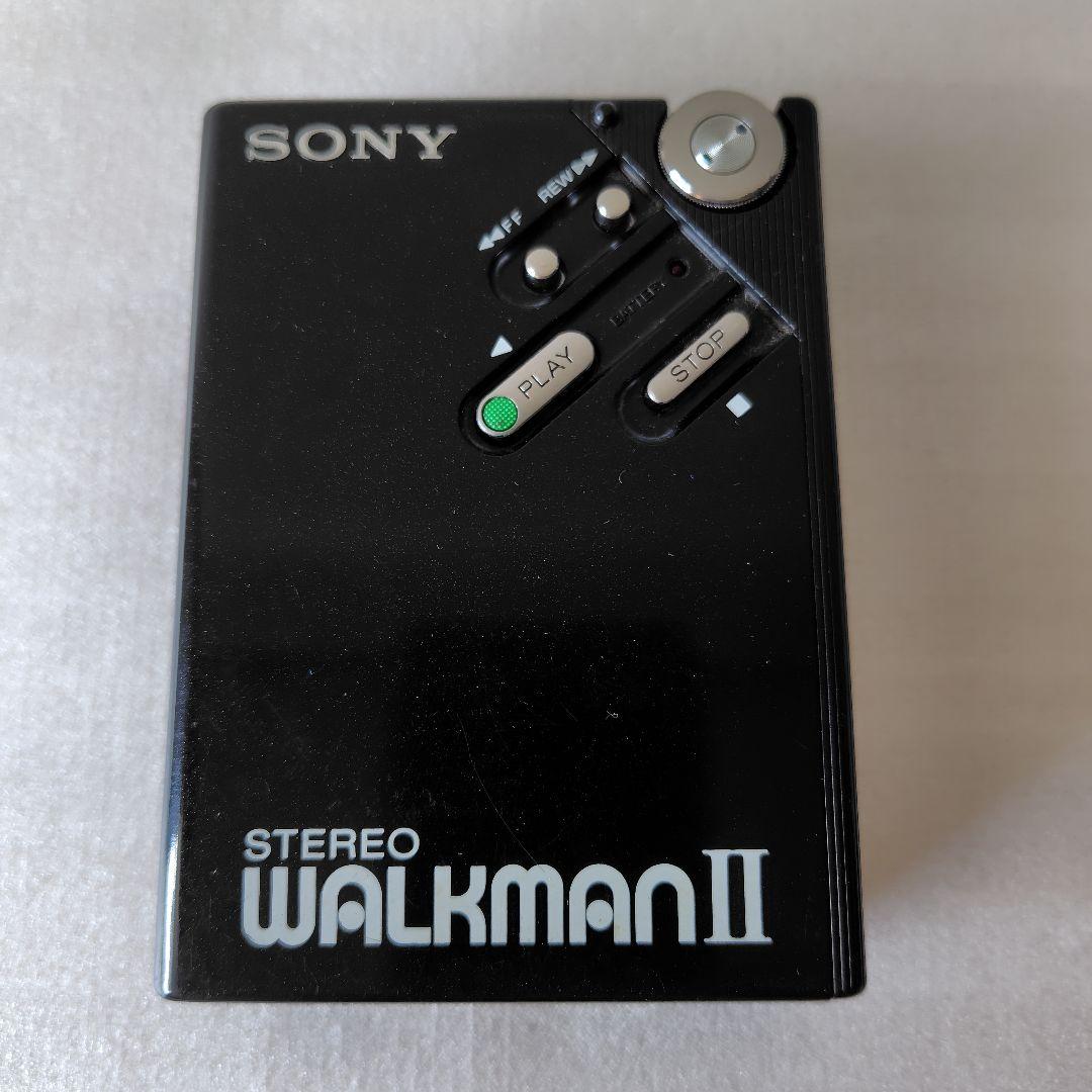 昭和レトロ　SONY WALKMAN II カセットプレーヤー