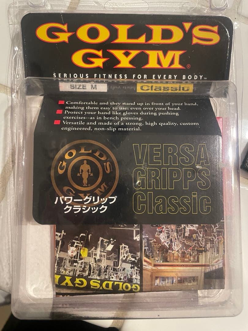 GOLD'S GYM ゴールドジム パワーグリップ クラシック サイズM