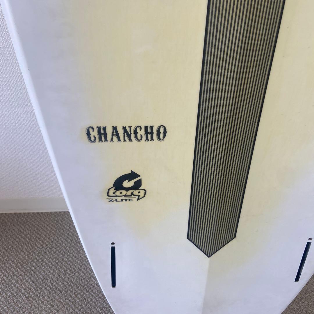 アルメリック トルク サーフボード チャンチョ 7.6 簡易ケース、フィンつき