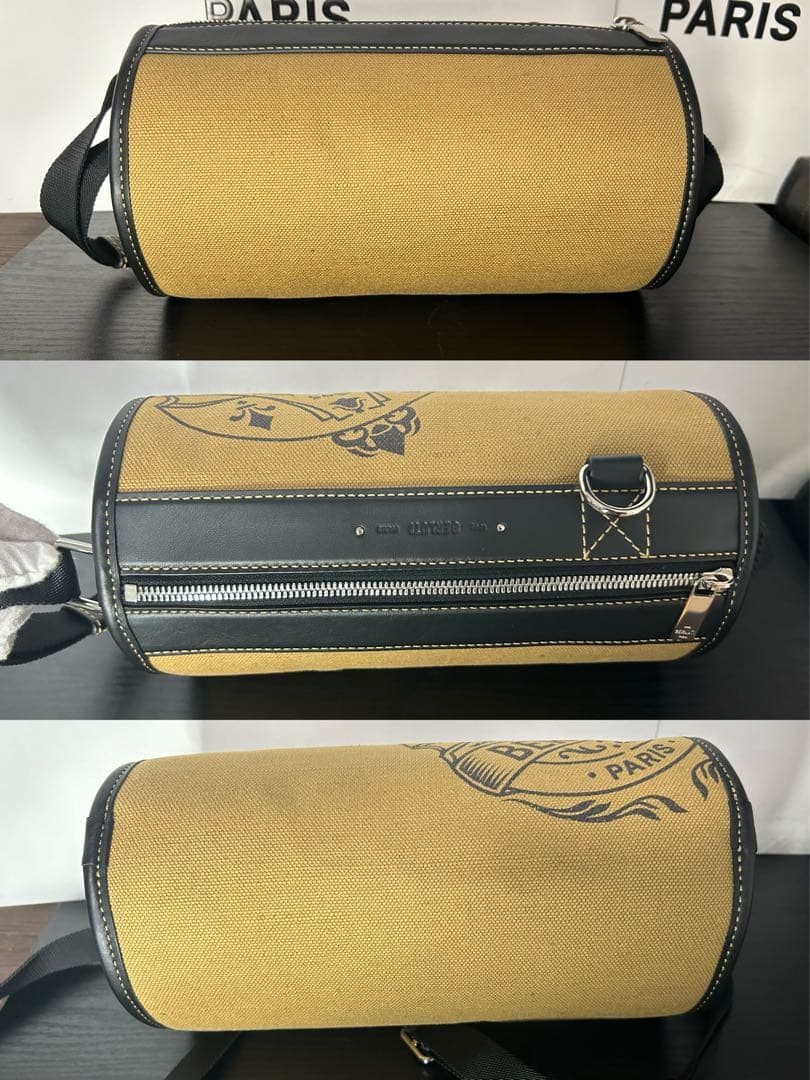 ほぼ新品　Berluti シグネチャー ドラム型 クロスボディ　ショルダーバッグ