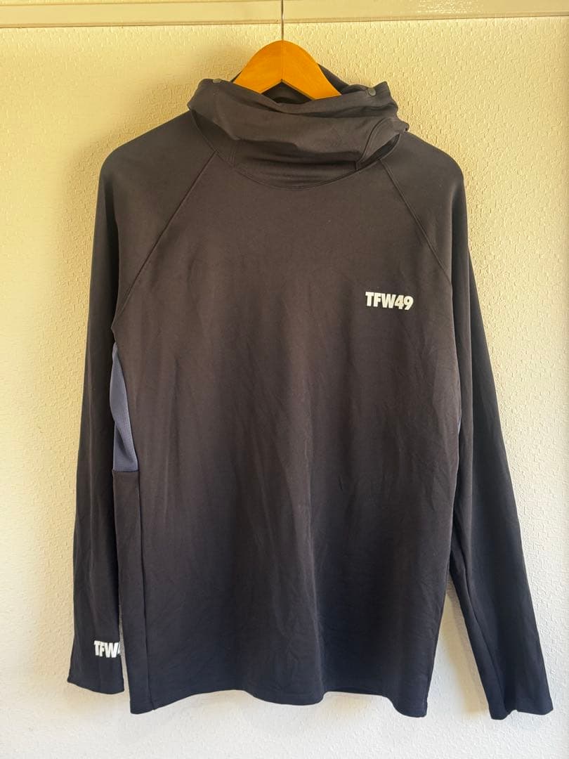 メンズウェア TFW49 LS BRUSHED HOODIE L NAVY