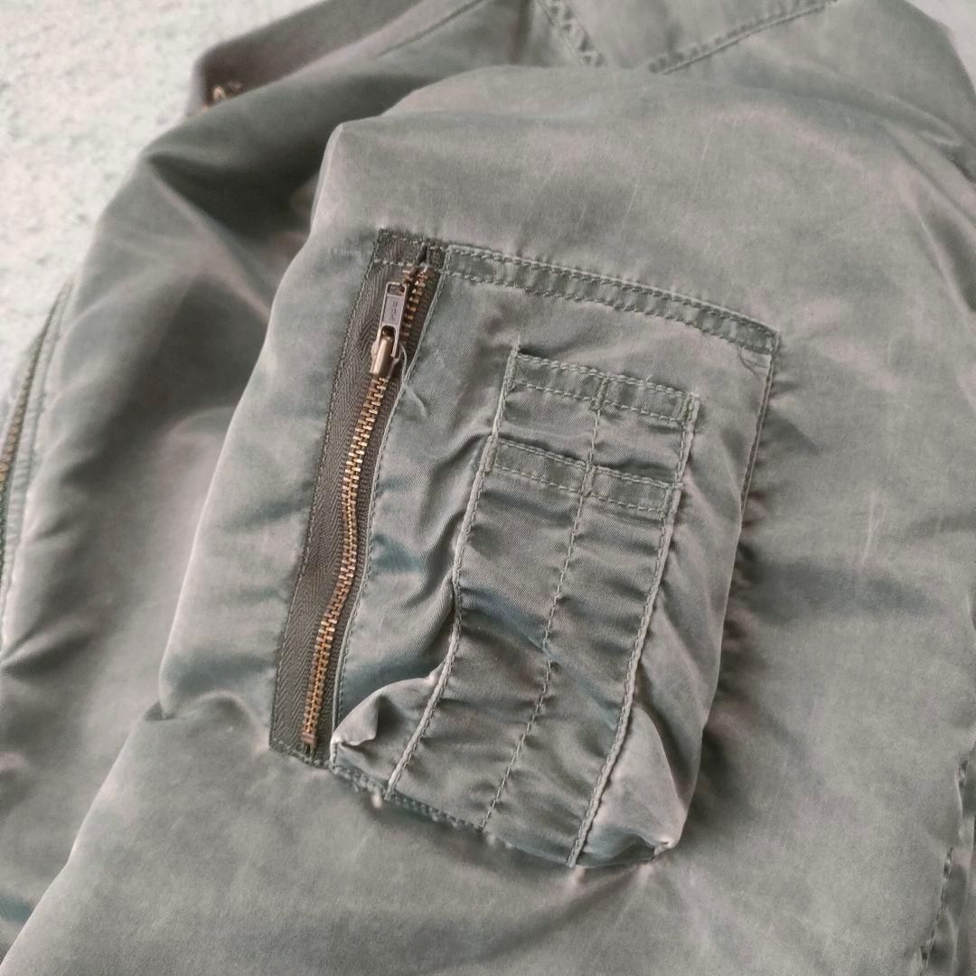 MA-1 フライトジャケット USAFタイプ オリーブ M相当 短丈