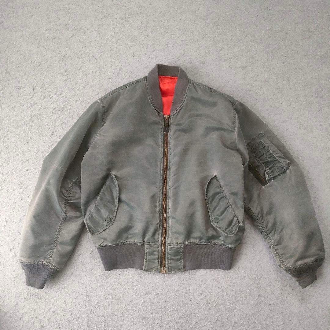 MA-1 フライトジャケット USAFタイプ オリーブ M相当 短丈