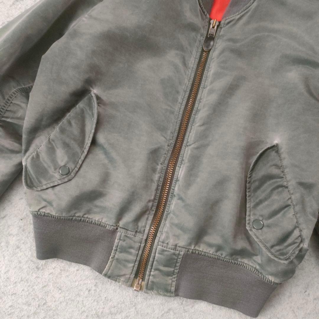 MA-1 フライトジャケット USAFタイプ オリーブ M相当 短丈