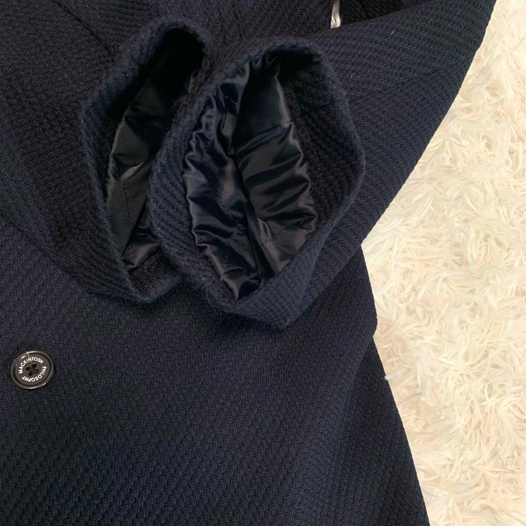 L/美品◆MACKINTOSH PHILOSOPHY◆裏地キルティング◆Pコート