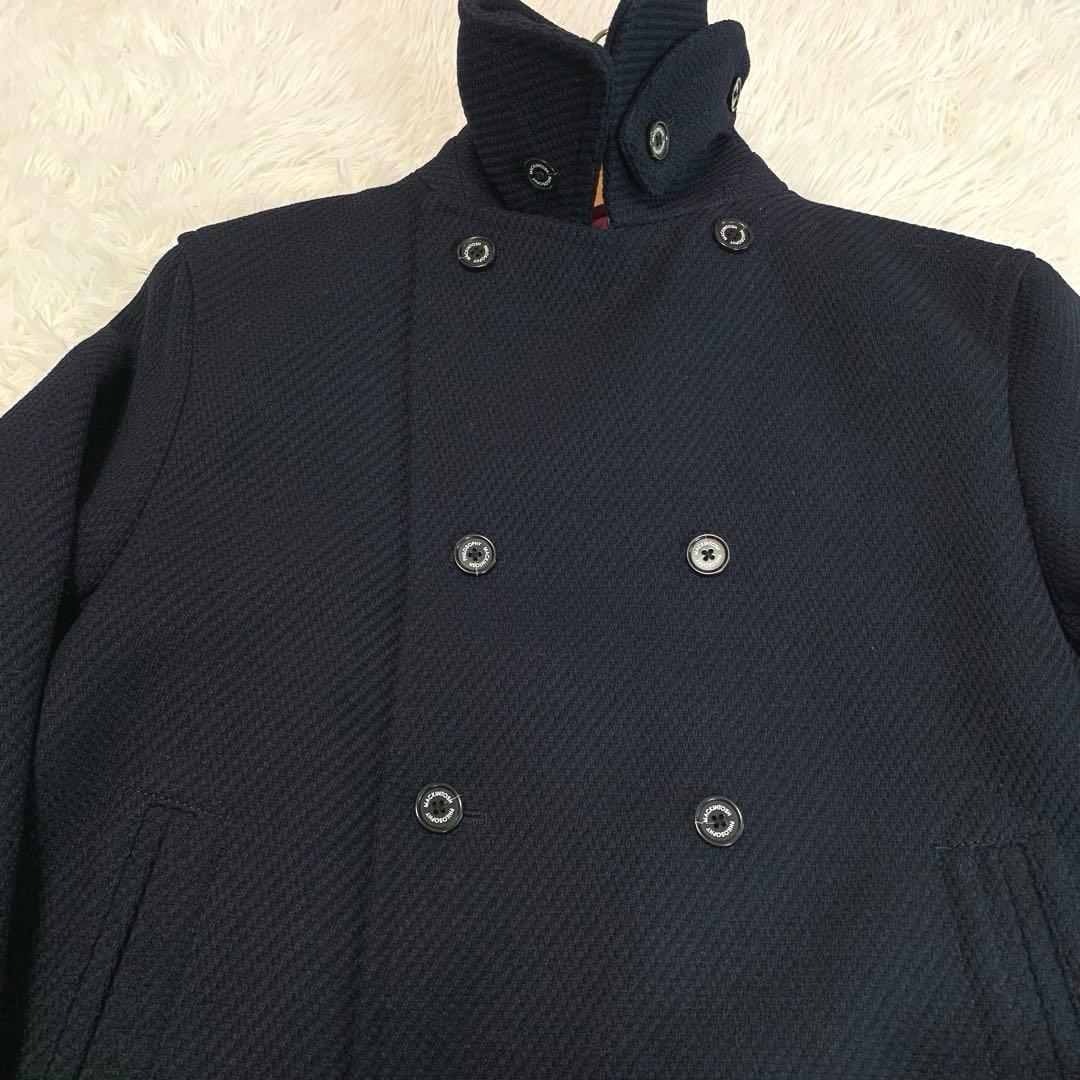 L/美品◆MACKINTOSH PHILOSOPHY◆裏地キルティング◆Pコート