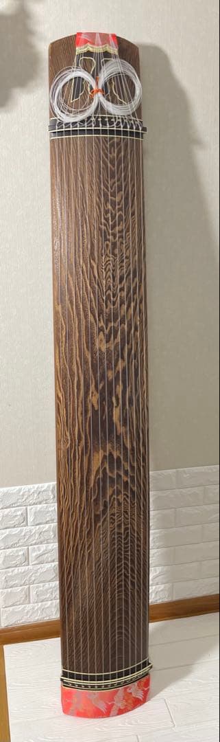 【最上級品】くり甲 綾杉彫 13絃箏 琴 お琴 こと柱つき
