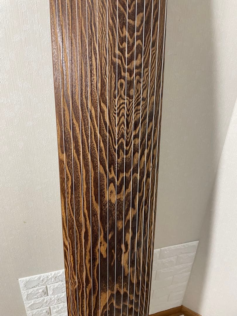 【最上級品】くり甲 綾杉彫 13絃箏 琴 お琴 こと柱つき