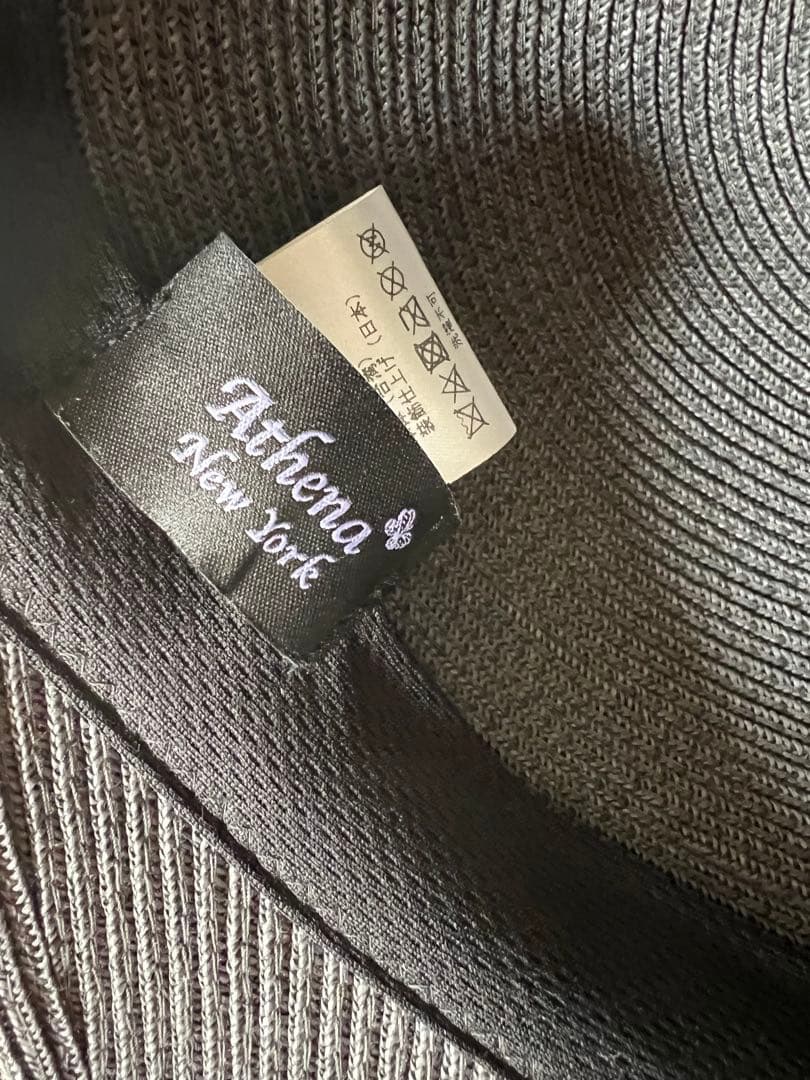AthenaNewYork JANET キャップ 帽子 グレー