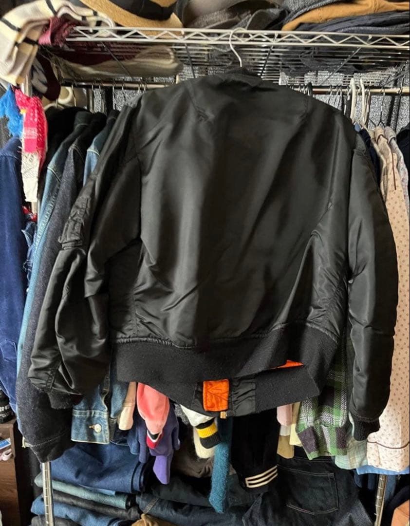 い*み様 MA-1 ブラック 70s サイズM ミリタリー