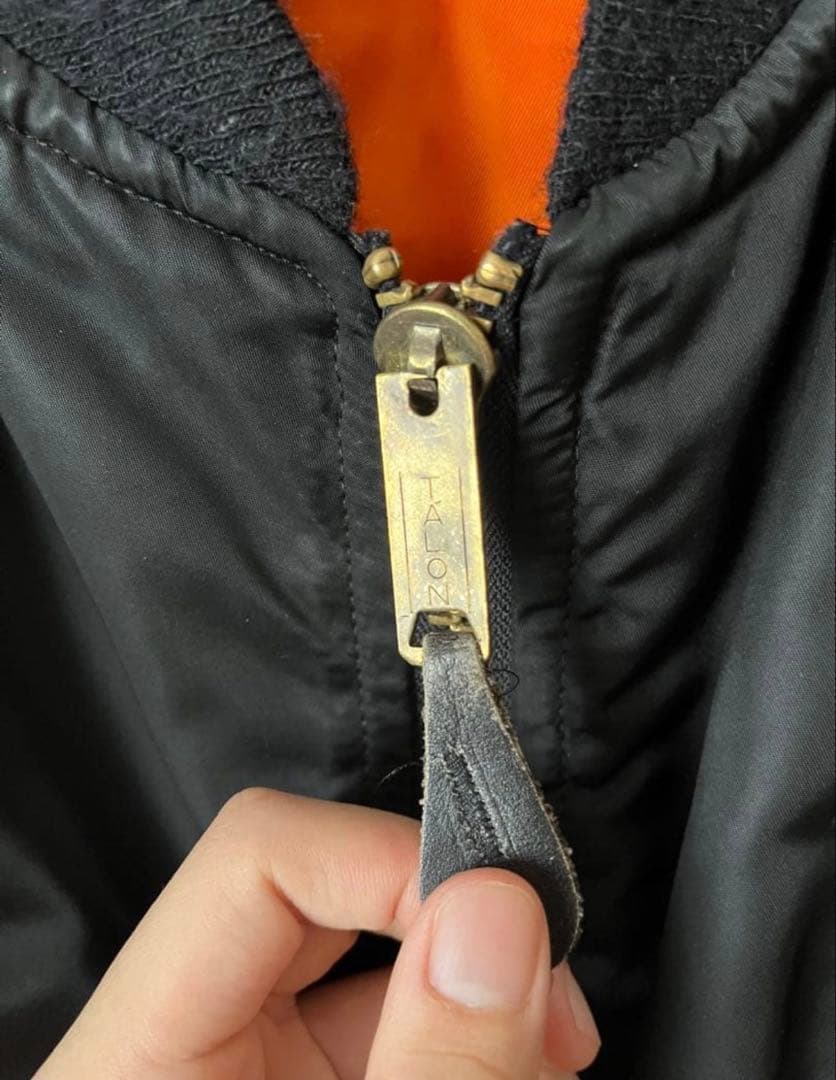 い*み様 MA-1 ブラック 70s サイズM ミリタリー