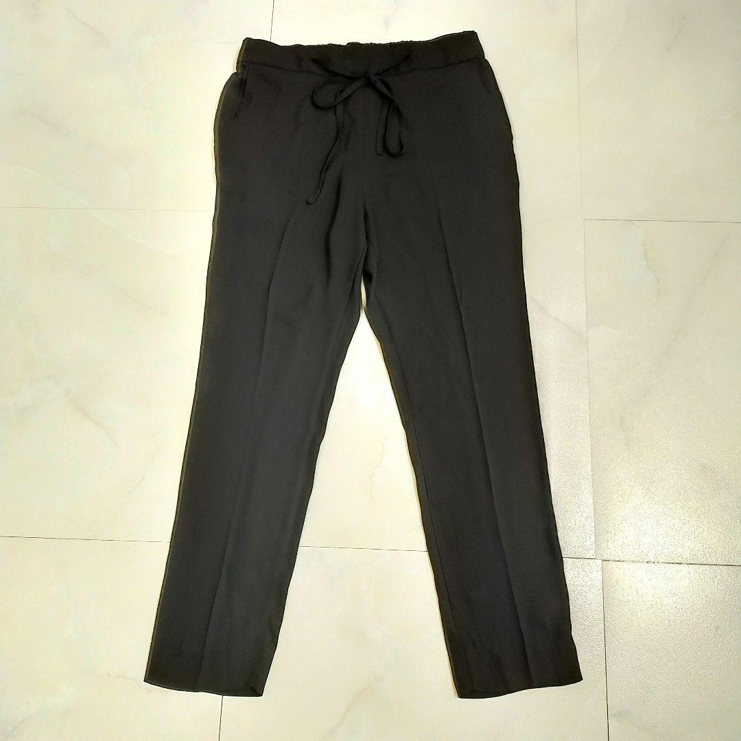 ヨーコチャン　YOKO CHAN スリムトラックパンツ　ブラック　23年モデル