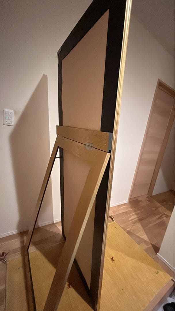 大型　ゴールド　ミラー　アンティーク調　全身鏡　スタンドミラー