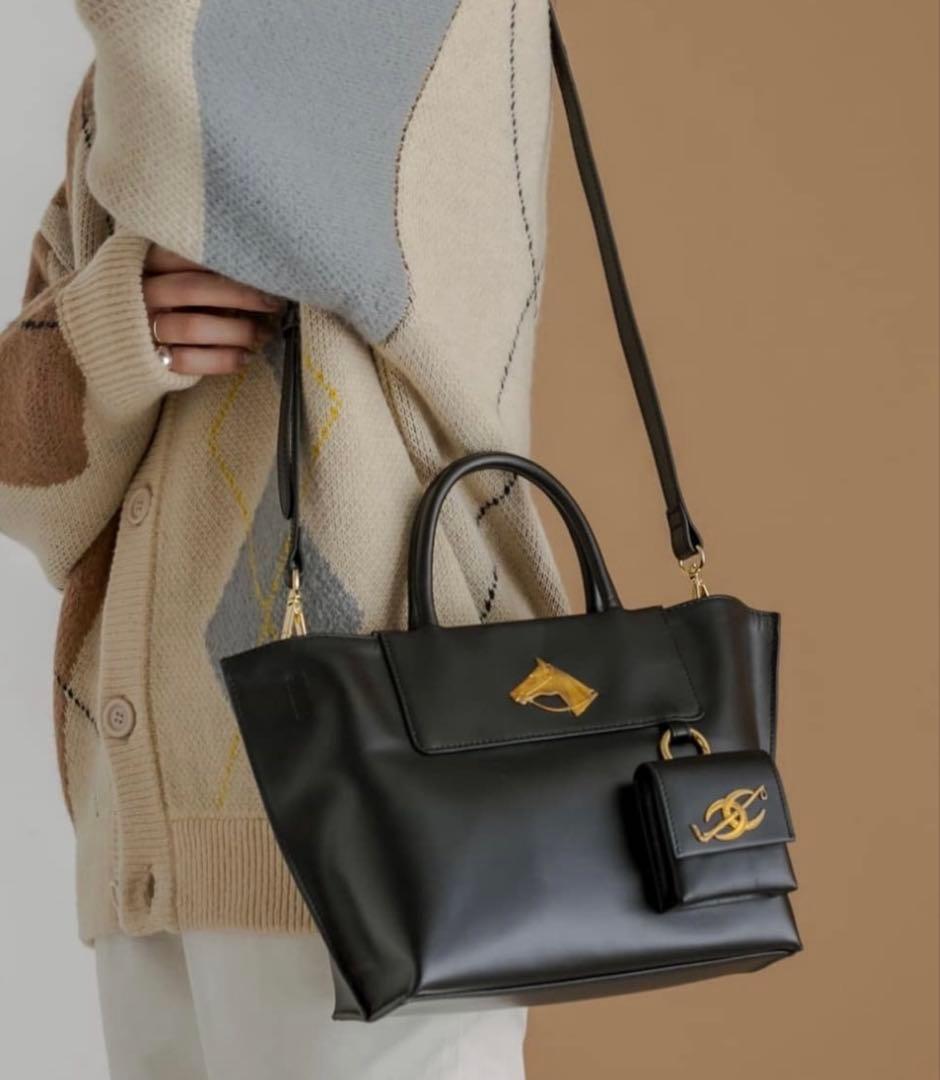 Brooklyn Charm×ear 馬2wayトートバッグ