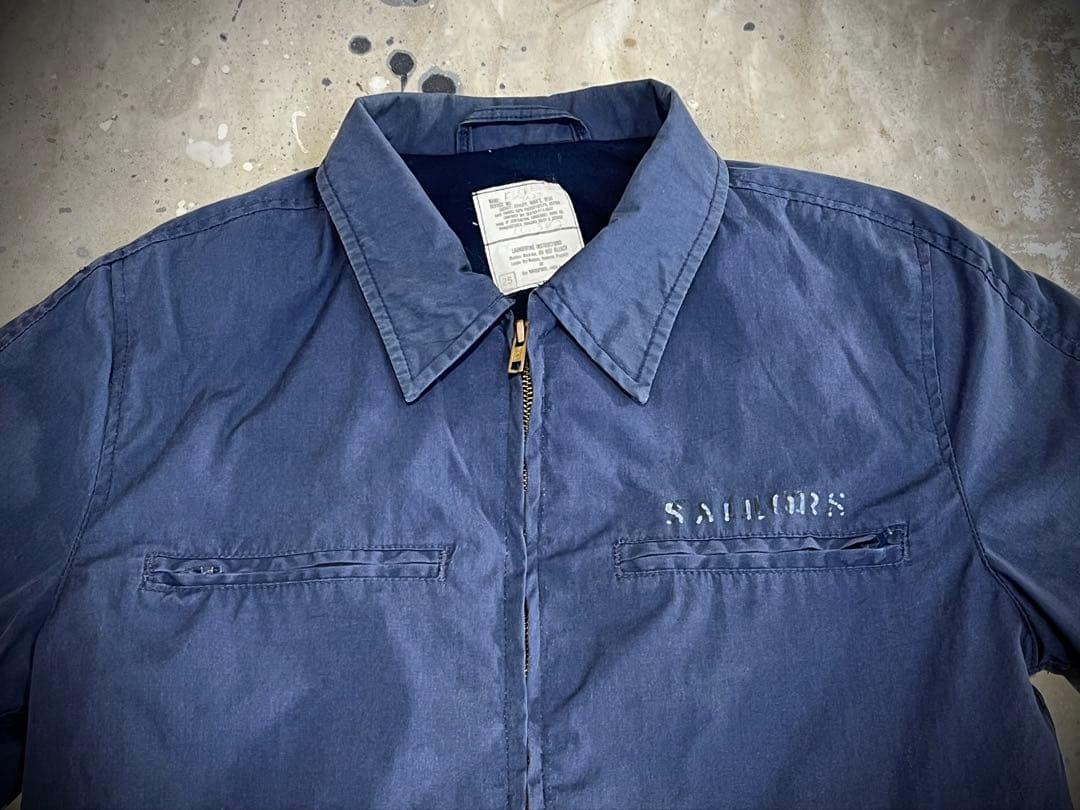 87年製USNAVYサブマリンジャケット古着ビンテージミリタリーUSN米軍実物